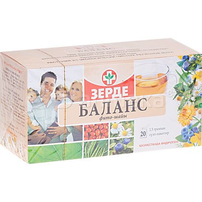 Зерде Баланс фито-чай 1,5г №20пак.