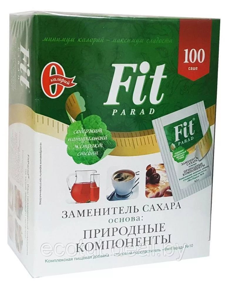 Fit Parad №10 Смесь подсластителей 1,0г №100саше Фит парад