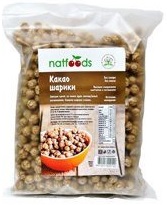 Natfoods Какао шарики 100г готовый завтрак без сахара
