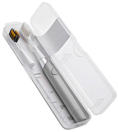 Зубная щетка Электрическая Звуковая REVYLINE RL030 Серая ( 5579/3 )