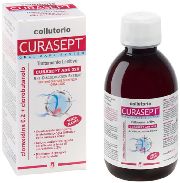 Ополаскиватель для полости рта CURASEPT ADS SOOTHING 200мл