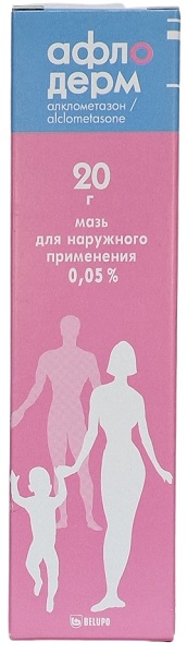 Афлодерм мазь 0,05% 20 г ( алклометазона дипропионат ) @#