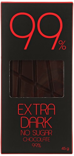 Шоколад Без сахара 99% 45г