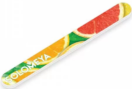 Пилочка маникюрная SOLOMEYA Грейпфрутовый фреш