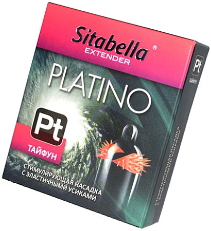 Презерватив Sitabella Extender Platino Тайфун 1шт