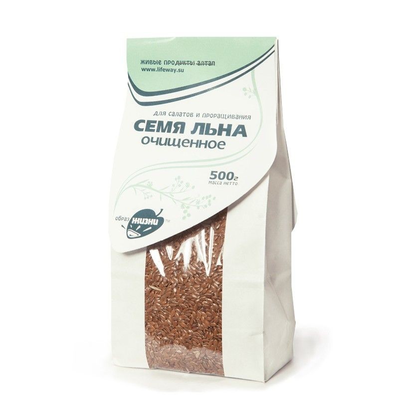 Образ жизни Алтая Семена льна темного 500г.