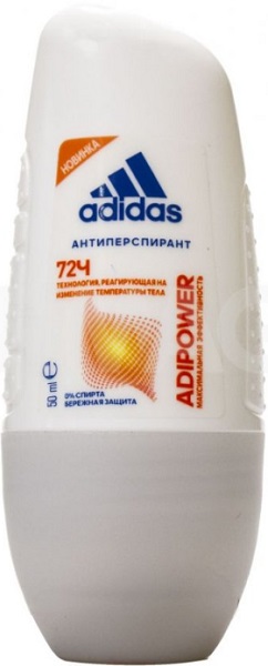 Adidas антиперспирант Adipower для женский 50 мл ролик