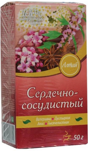Алтай Сердечно-сосудистый фито-чай 50г россыпью