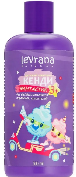 Levrana детский шампунь 3+ Кенди Фантастик 400мл