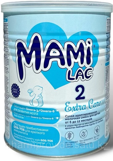 Mami Lac 2 400г 6-12мес Смесь сухая молочная адаптированная