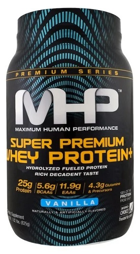 MHP Super Premium Whey Protein 1.82lb 825г Ваниль банка