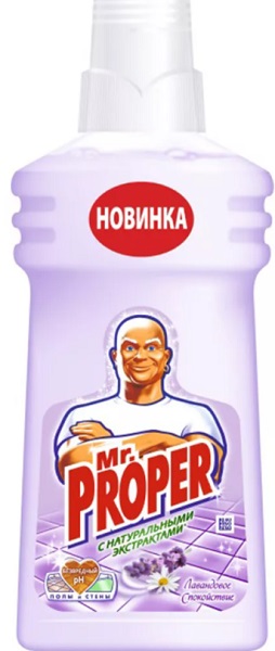 Mr PROPER жидкость для полов и стен Лаванда 500 мл