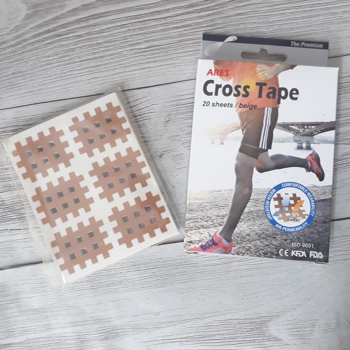 Кинезио Тейп ARES Cross Tape Тип B 20*6 стрипов