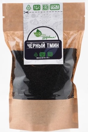 Черный тмин семена 500г Ecoway крафт