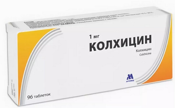 Колхицин табл. 1 мг №96 ( колхицин ) (Упаковка)
