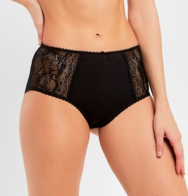 Трусы женские Maxi slip BD36011 Camerino nero 7 6944990631872