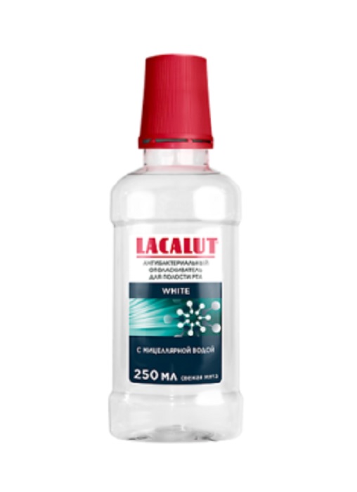 Ополаскиватель для полости рта LACALUT White 250мл