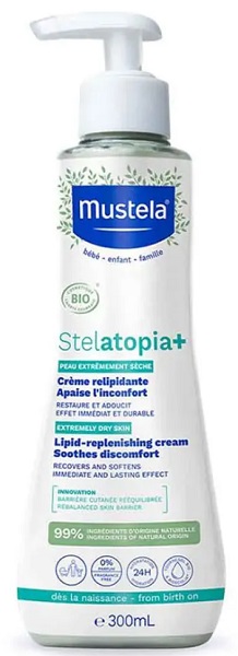 MUSTELA Stelatopia Липидный крем 300мл