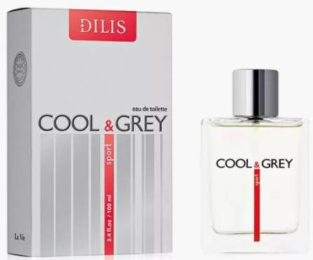 Туалетная вода COOL&GREY 100 мл DILIS
