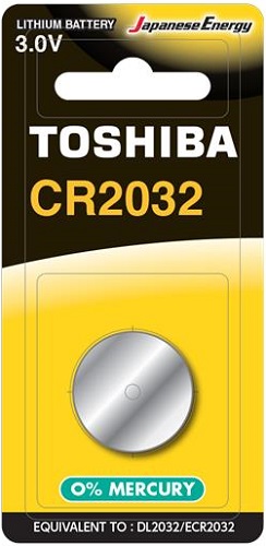 Батарейка TOSHIBA CR2032 (1шт) 3V