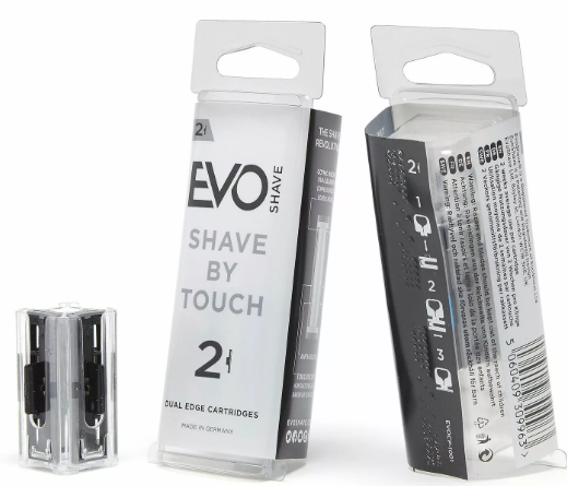 EVO SHAVE сменные касеты 2 шт