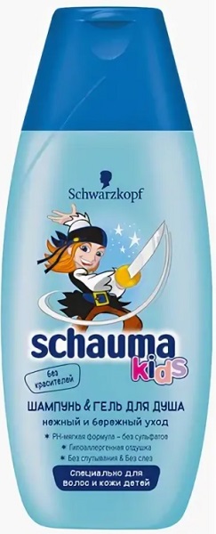 Shauma Kids детский шампунь и бальзам для мальчиков 350 мл