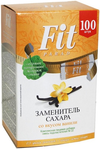СахЗам Fit Parad №24 Ваниль стики 100шт*0,5г