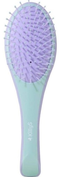 Расческа Velvet Touch бирюзово фиолетовая KILLYS арт.500380