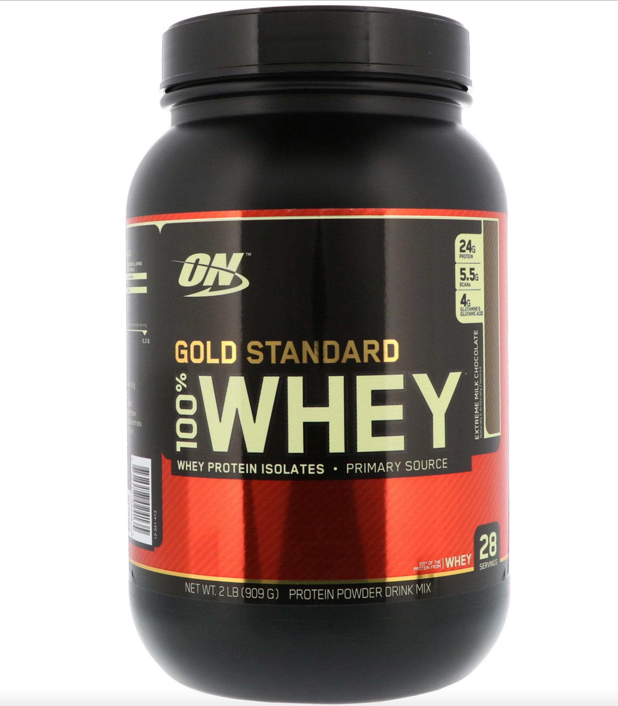 ON Gold Standard Whey Голд Стандарт Вей 909г Клубничный крем