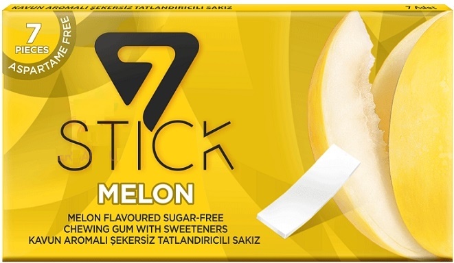 Жвачка STICK Melon Дыня 14,5 гр 7 пластинок 
