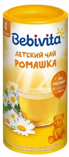 Bebivita Чай детский Ромашка 200г