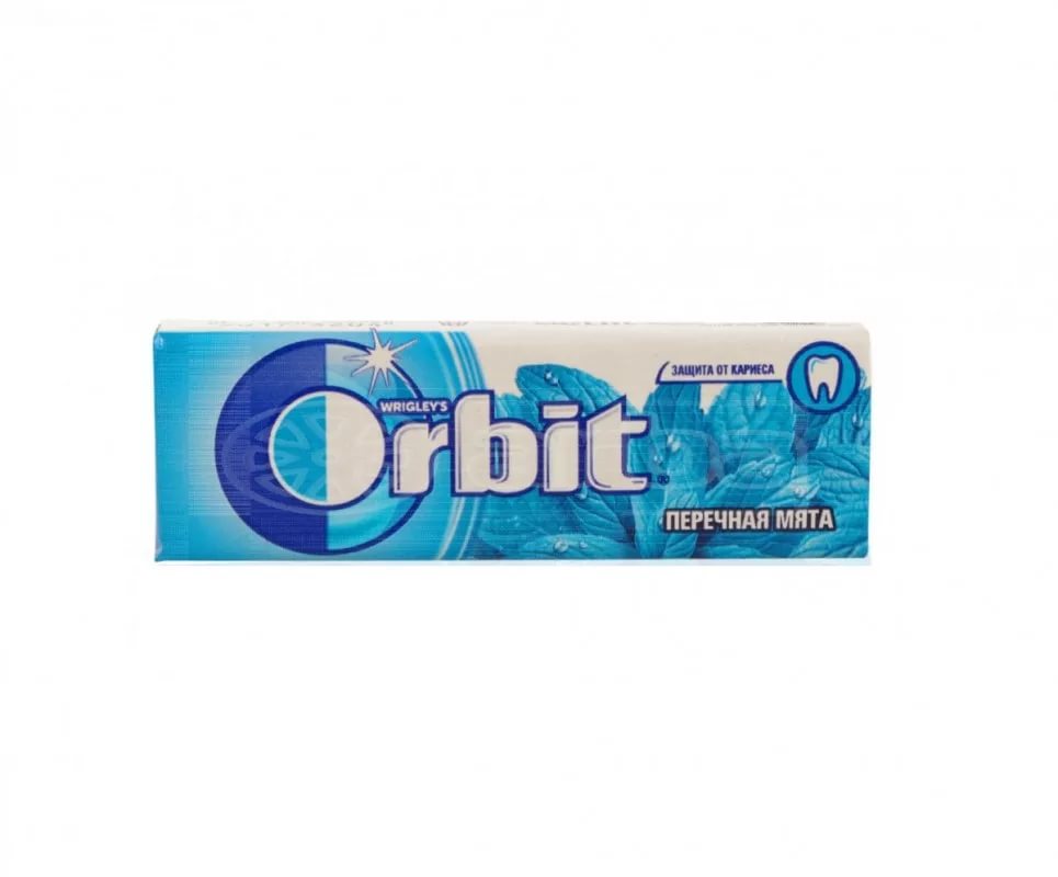 Orbit Перечная мята 10драже Жев. резинка без сахара