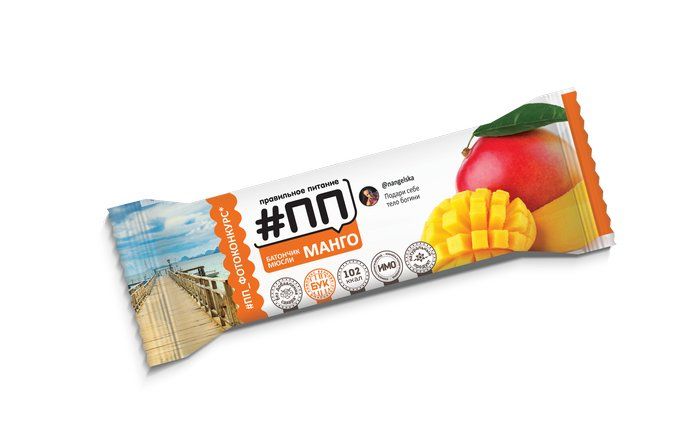#ПП Батончик-мюсли 30г Манго