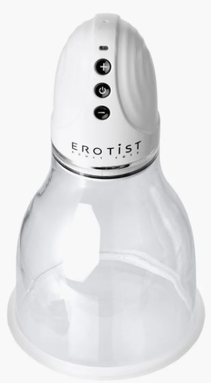 Вакуумная помпа для груди Erotist ABS пластик 22 см 