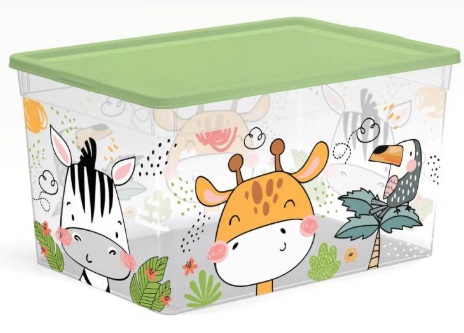 Giraffix Коробка для игрушек 16л арт.4371773