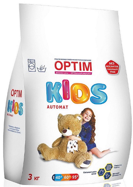 Стиральный порошок OPTIM Kids Automat 3 кг CMC