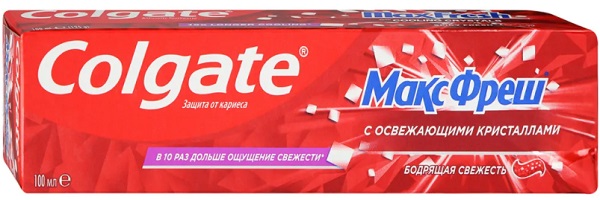 Зубная паста COLGATE Макс фреш Спайси Бодрящая Свежесть100 мл