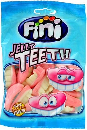 FINI Мармелад мини Зубы 100г 