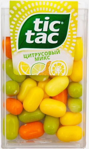 Тик Так Драже Цитрусовый Микс 16г