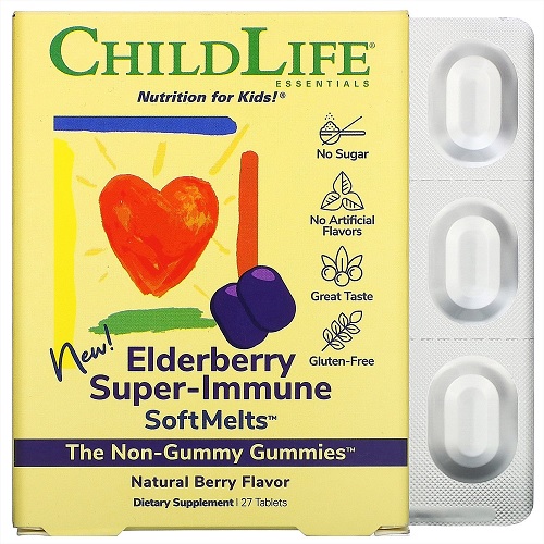 ChildLife Elderberry Super-Immune Бузина Иммун №27жев. таб.