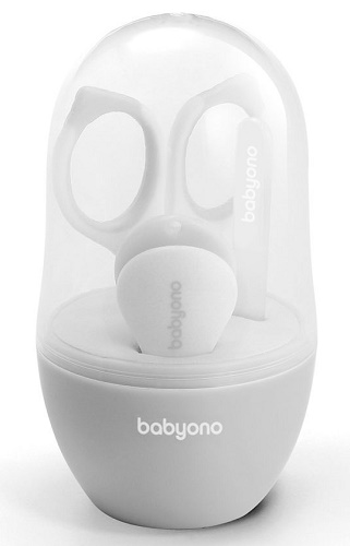 Маникюрный набор детский BABYONO арт.398/03 (пилочка, кусачка-книпсер и ножницы детские)