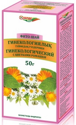 Зерде Гинекологический сбор 50г с цветками ромашки