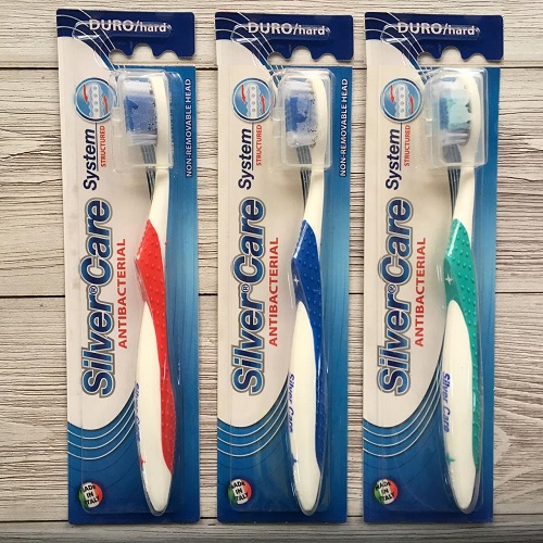 Зубная щетка SILVER CARE System Hard цв.в асс.