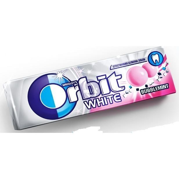 Orbit Bubblemint №10 Жевательная резинка без сахара