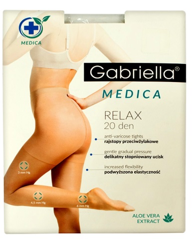 Колготки Medica RELAX 20 den Gabriella р.5