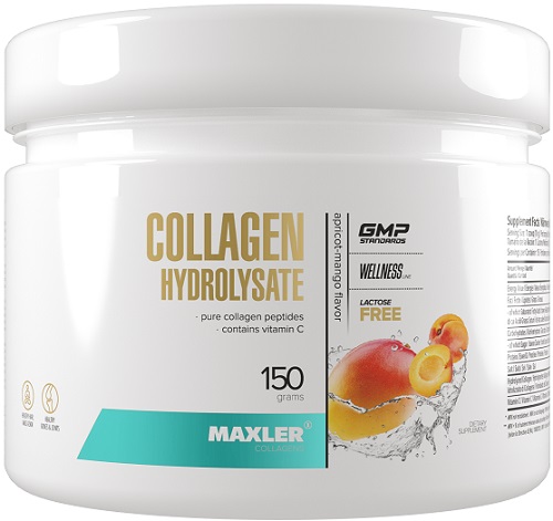 Maxler Collagen Hydrolysate 150г Абрикос-Манго Коллаген Гидролизат  &
