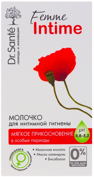 Dr. Sante молочко для интимной гигиены Мягкое прикосновение 230 мл
