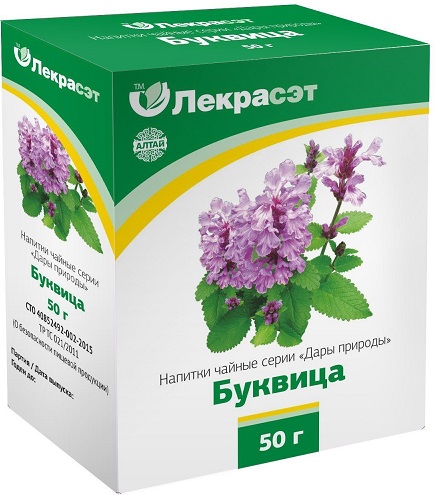 Лекрасэт Буквица трава 50г