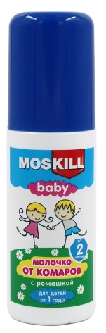 MOSKILL детскре молочко спрей от комаров 100 мл Москилл