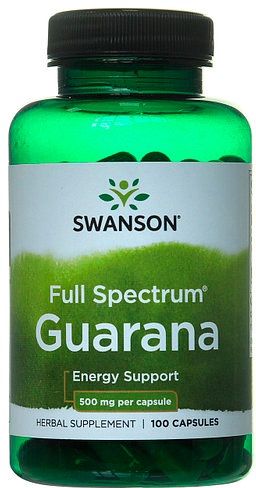 Swanson Full Spec Гуарана 500мг №100капс  &